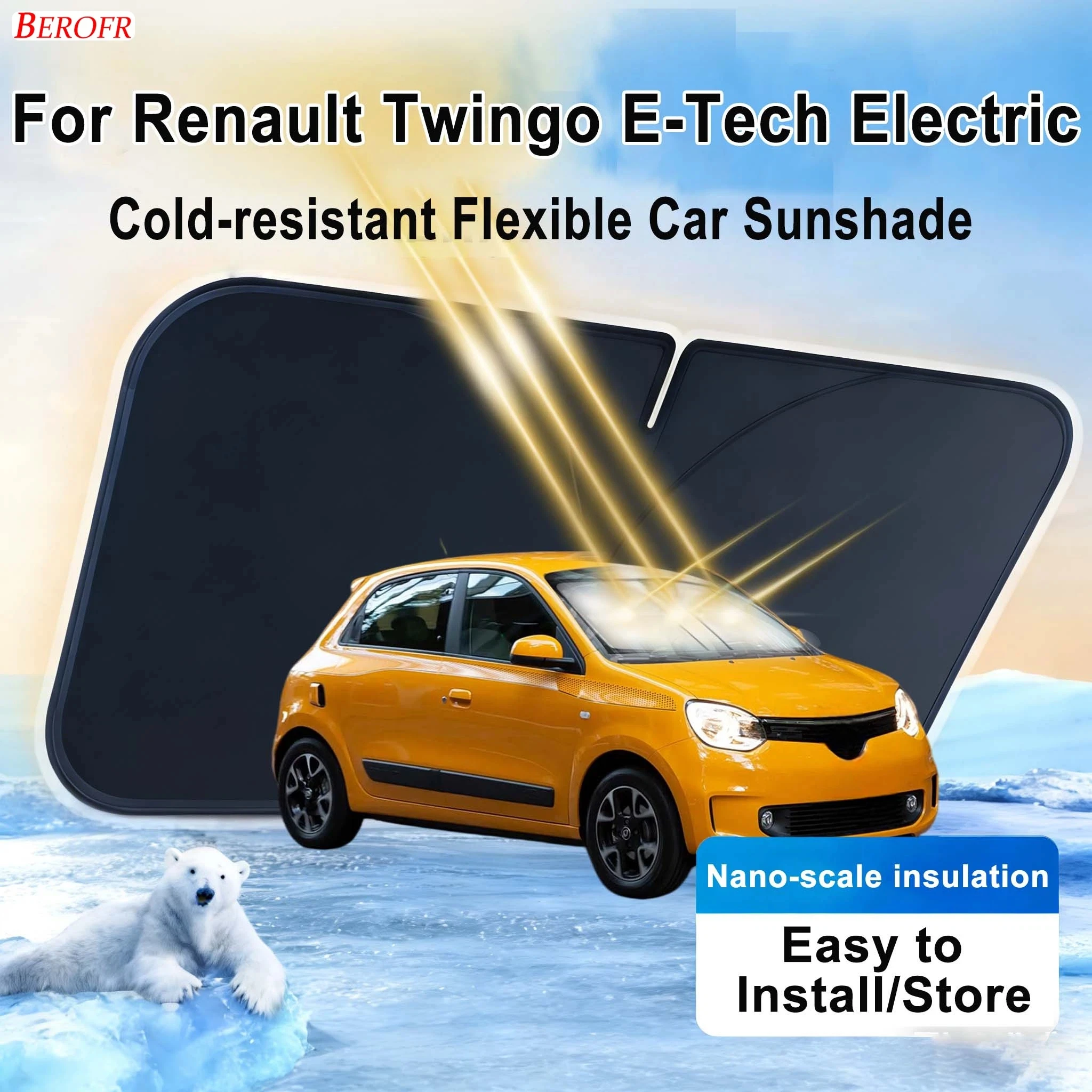 Tech Accessories Renault - Renault Twingo E-Tech 2020-2026 자동차 앞