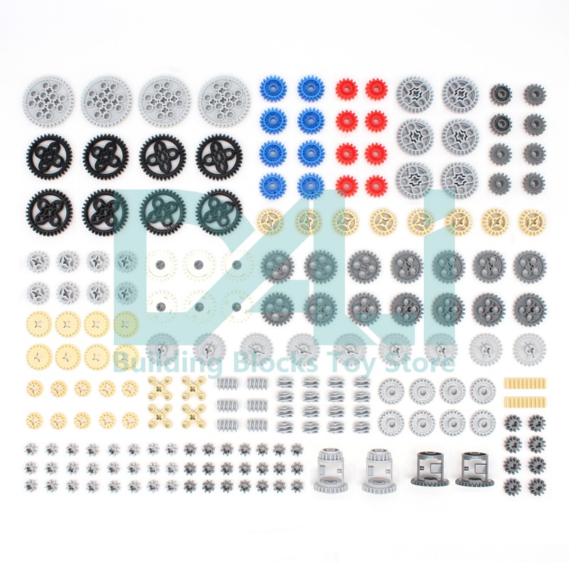 Tech Gear Accessories - 기술 MOC 부품 198개 기어 하이테크