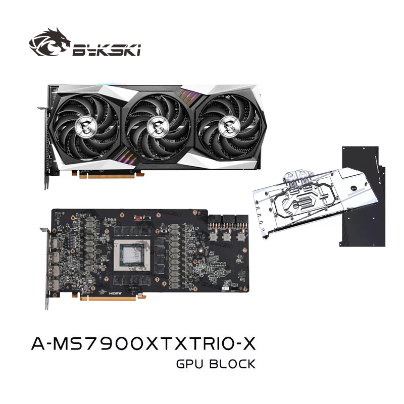 Bykski A-MS7900XTXTRIO-X 워터 블록 - Amd Vga Rx 7900 Xtx 리뷰 및 가격