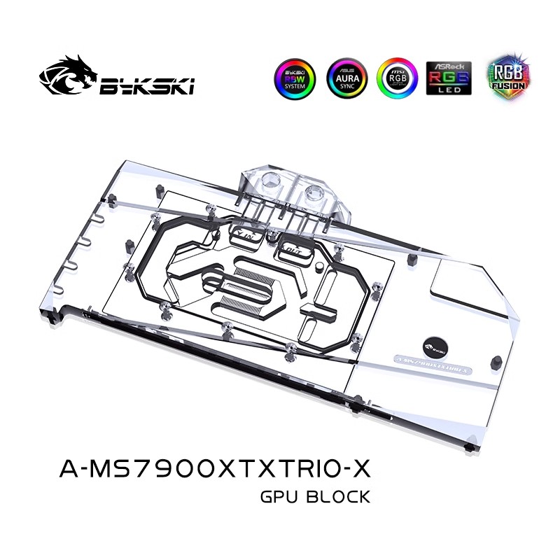 Bykski A-MS7900XTXTRIO-X 워터 블록 - Amd Vga Rx 7900 Xtx 리뷰 및 가격