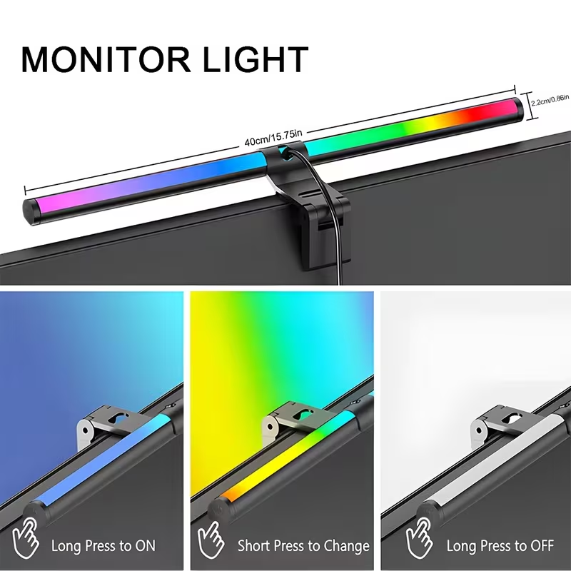 모니터 라이트 바 RGB 라이트바 분위기 조명 USB  - Tech Desktop Accessories 리뷰 및 가격