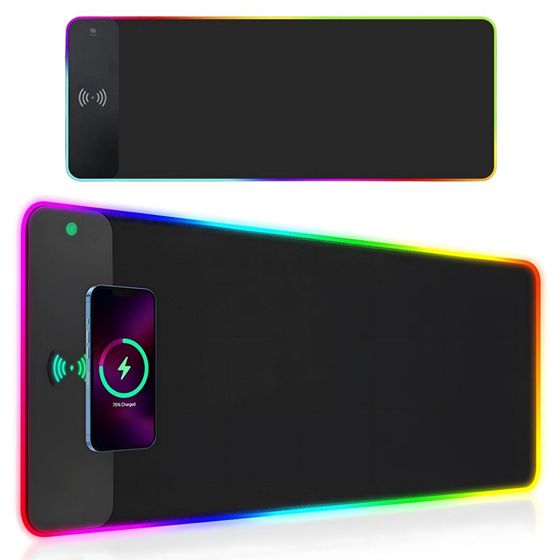 슈퍼 세일 RGB 무선 충전 마우스 패드 데스크 카펫  - Mouse Charging Pad 리뷰 및 가격