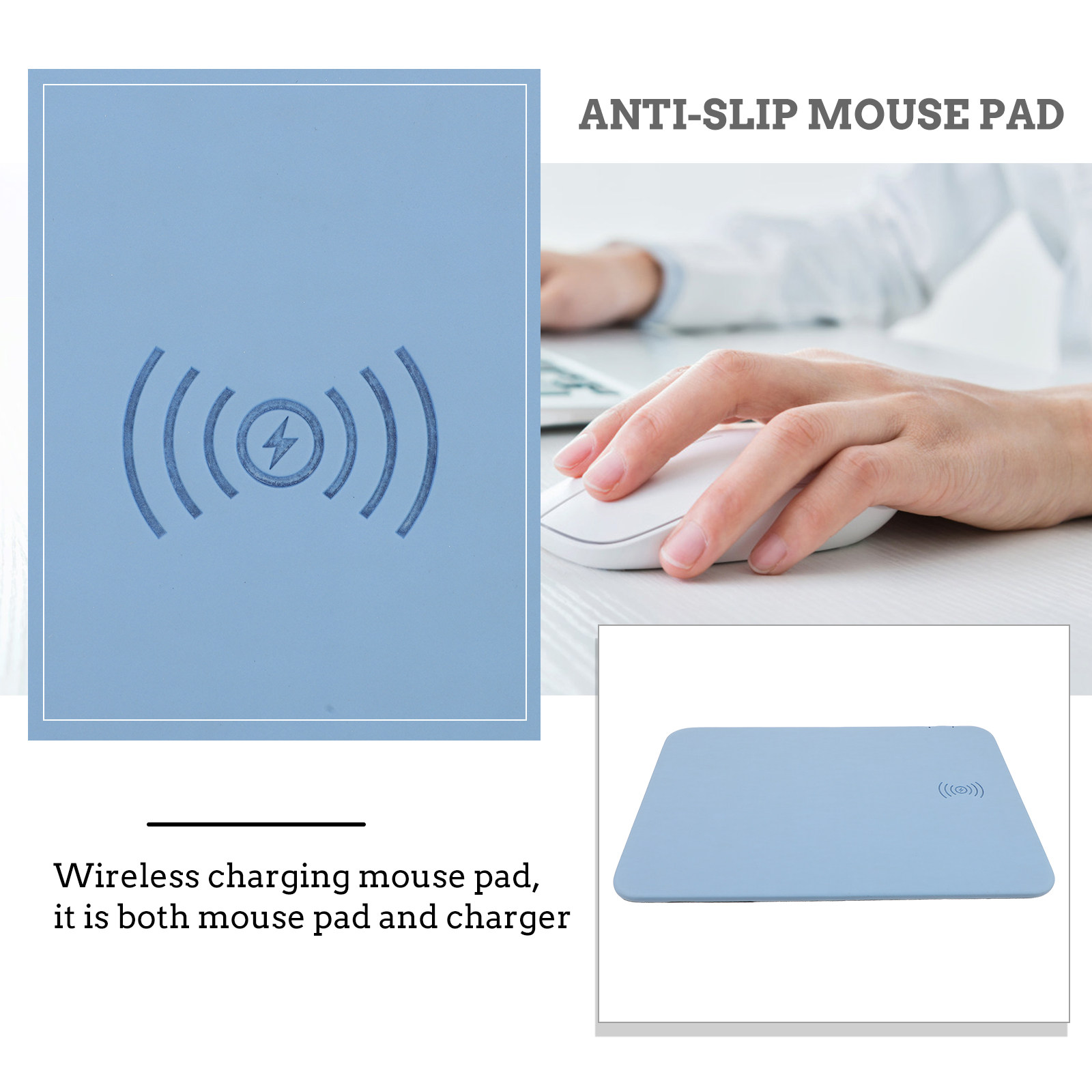 무선 충전 마우스 패드 15W 듀얼 기능 마우스 매트, - Mouse Charging Pad 리뷰 및 가격