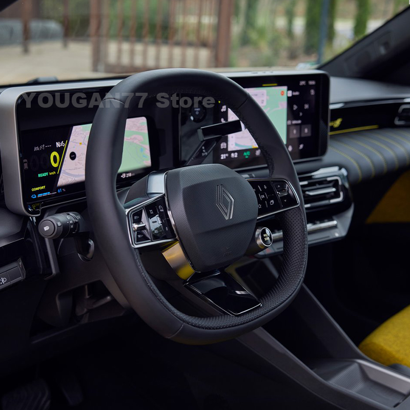 르노 5 E-Tech 2025 용 가죽 자동차 핸들 커 - Tech Accessories Renault 리뷰 및 가격
