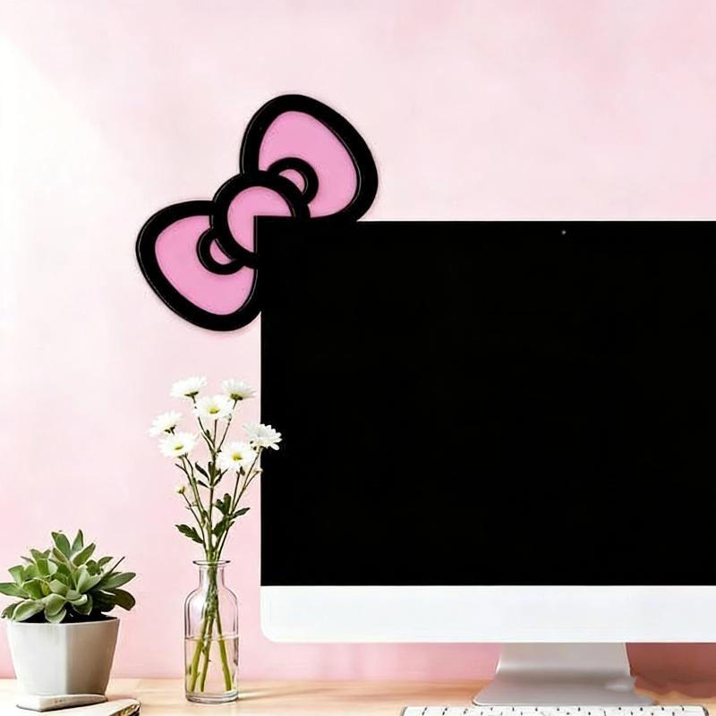 새로운 1/2Pcs 나무 Bowknot PC 액세서리  - Tech Desktop Accessories 리뷰 및 가격