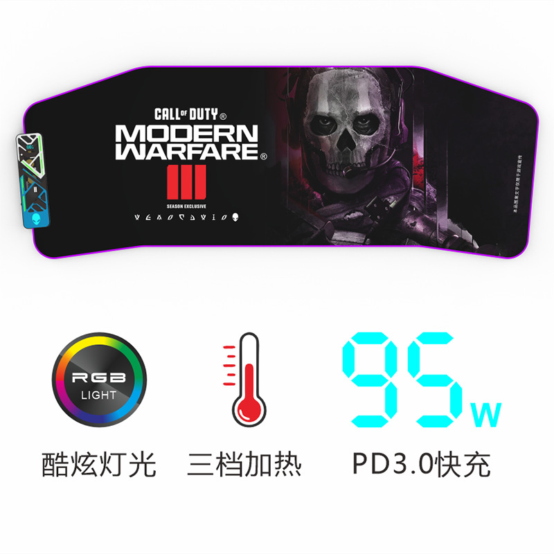 Alienware 95W 유선 고속 충전 RGB 발광  - Mouse Charging Pad 리뷰 및 가격