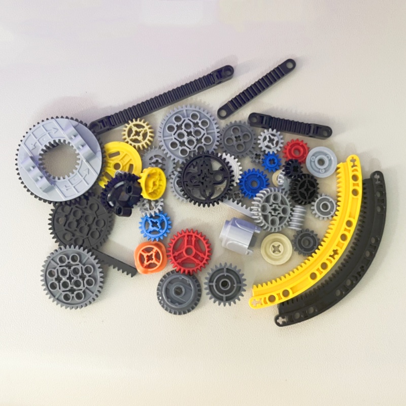 MOC 기어 시리즈 하이테크 DIY 작은 입자 빌딩 블 - Tech Gear Accessories 리뷰 및 가격