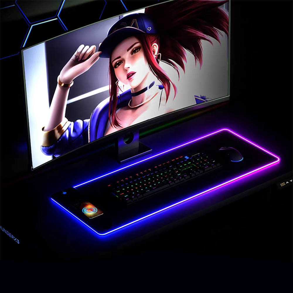 RGB 무선 충전 마우스 패드 15W 고속 충전 미끄럼 - Mouse Charging Pad 리뷰 및 가격