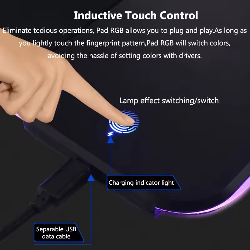 RGB 무선 충전 마우스 패드 15W 고속 충전 미끄럼 - Mouse Charging Pad 리뷰 및 가격