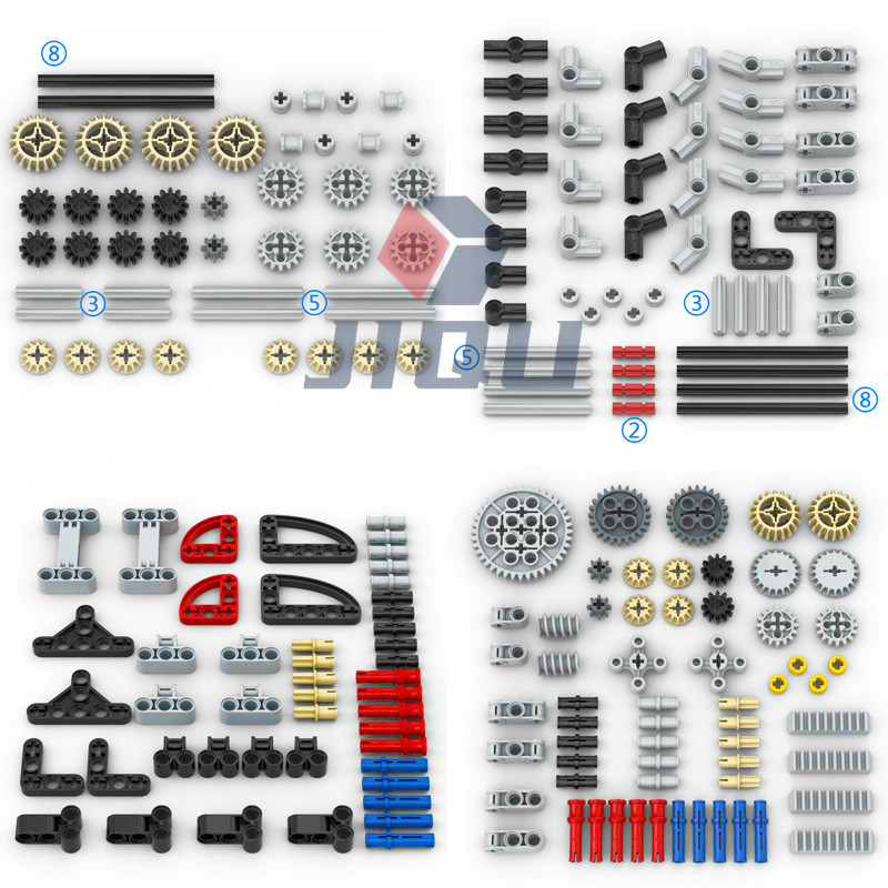 MOC 기술 벽돌 액세서리 대량 기어 크로스 액슬 핀  - Tech Gear Accessories 리뷰 및 가격