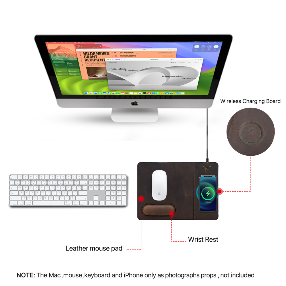 PC 컴퓨터 노트북용 마우스 패드, 15W 휴대폰 무선 - Mouse Charging Pad 리뷰 및 가격