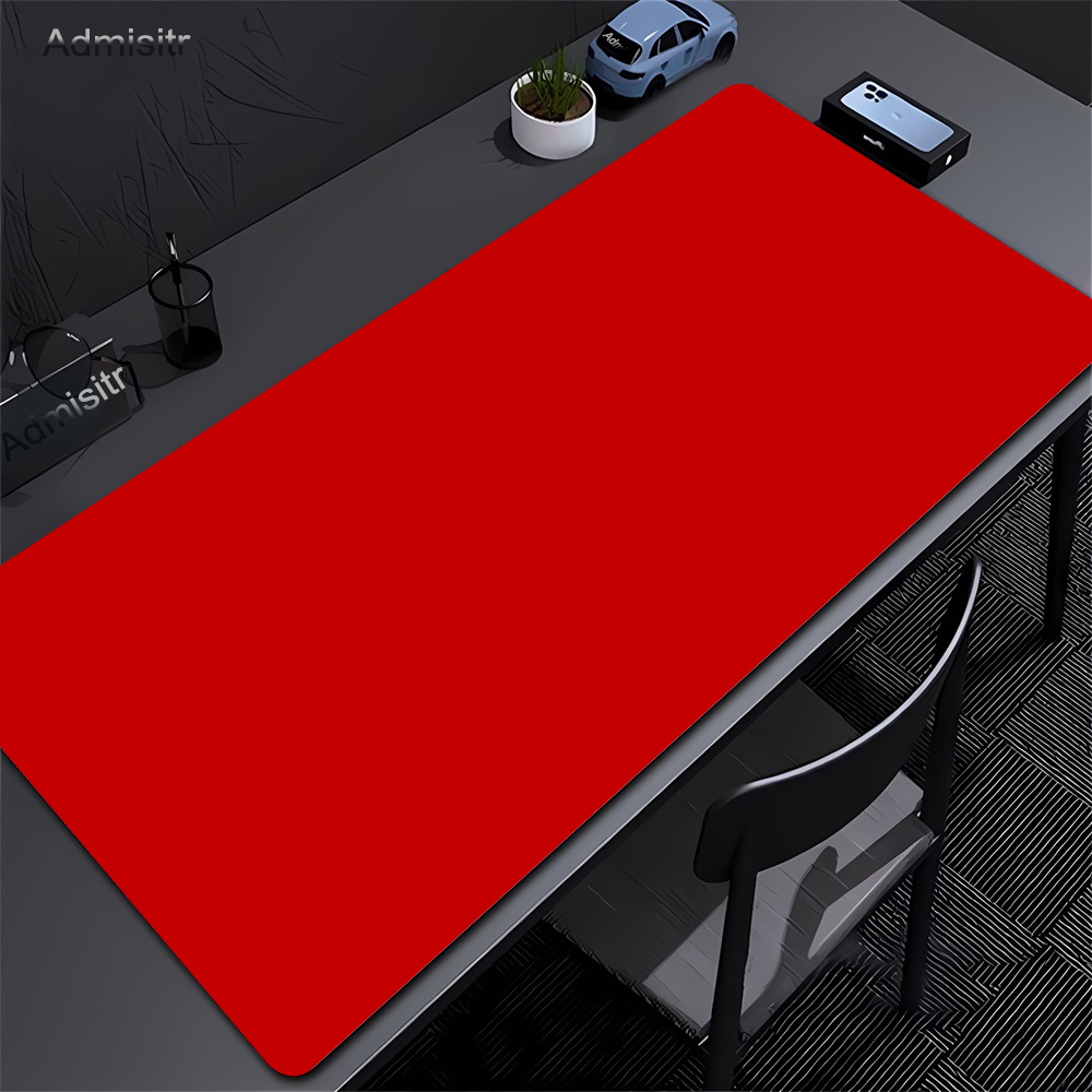 대형 블랙 마우스 패드, 단색 게이밍 매트, 데스크탑  - Tech Desktop Accessories 리뷰 및 가격